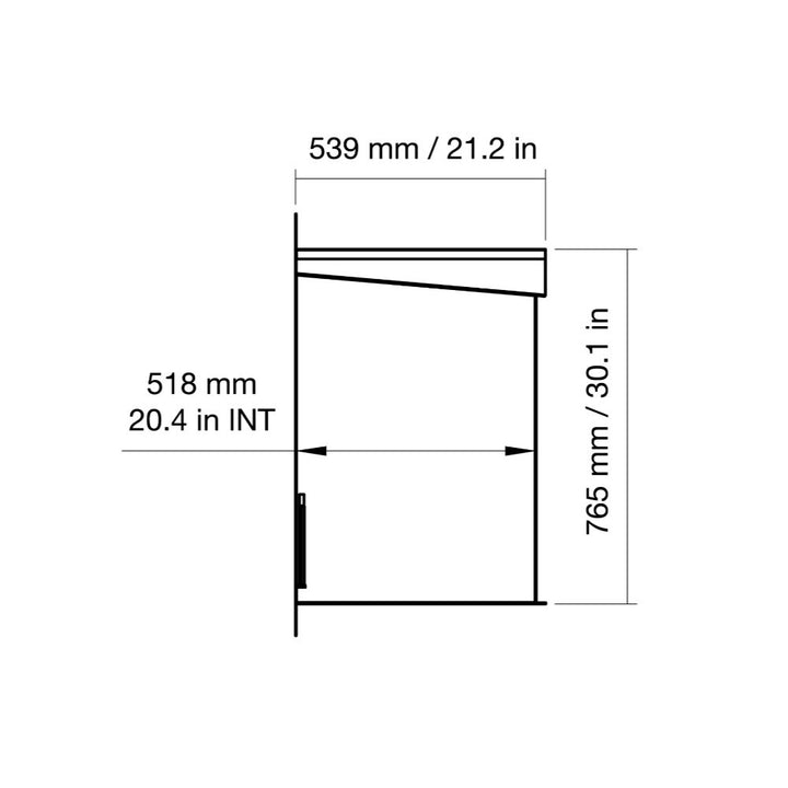 Heritage 26SS Single Sided Ethanol Fireplace Insert