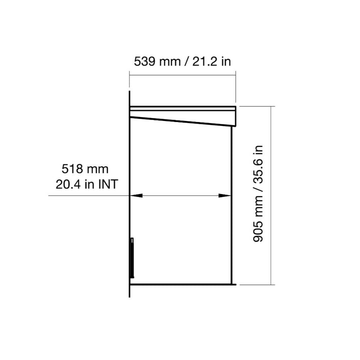 Heritage 42SS Single Sided Ethanol Fireplace Insert