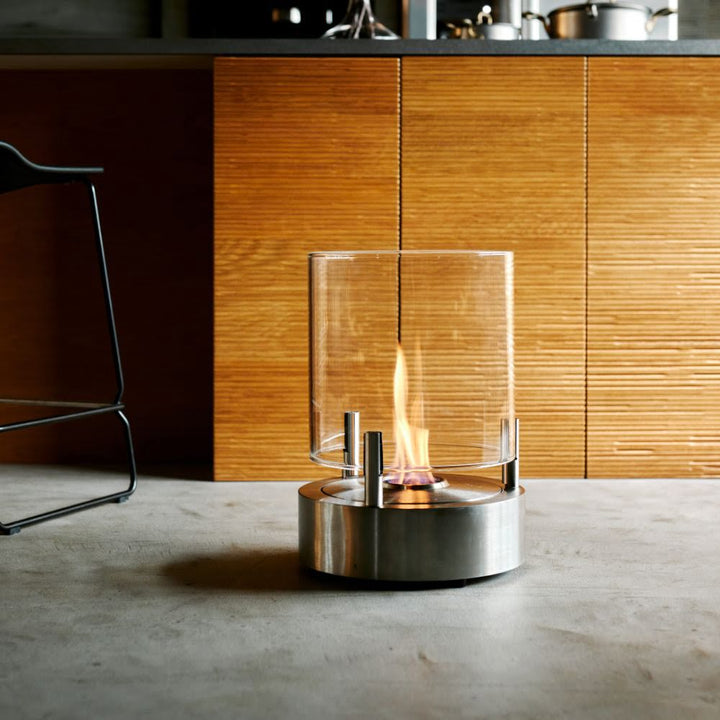 T-Lite 3 Ethanol Fireplace Stainless Steel Carpet