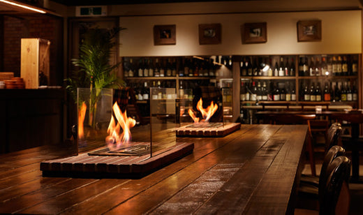 do ethanol fireplaces smell?