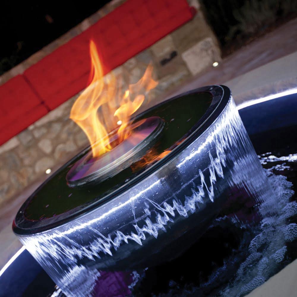 AB8 Ethanol Burner Insert Circular Fountain Centre