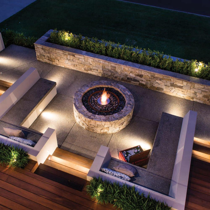 AB8 Ethanol Burner Insert Stone Bench Focal Point