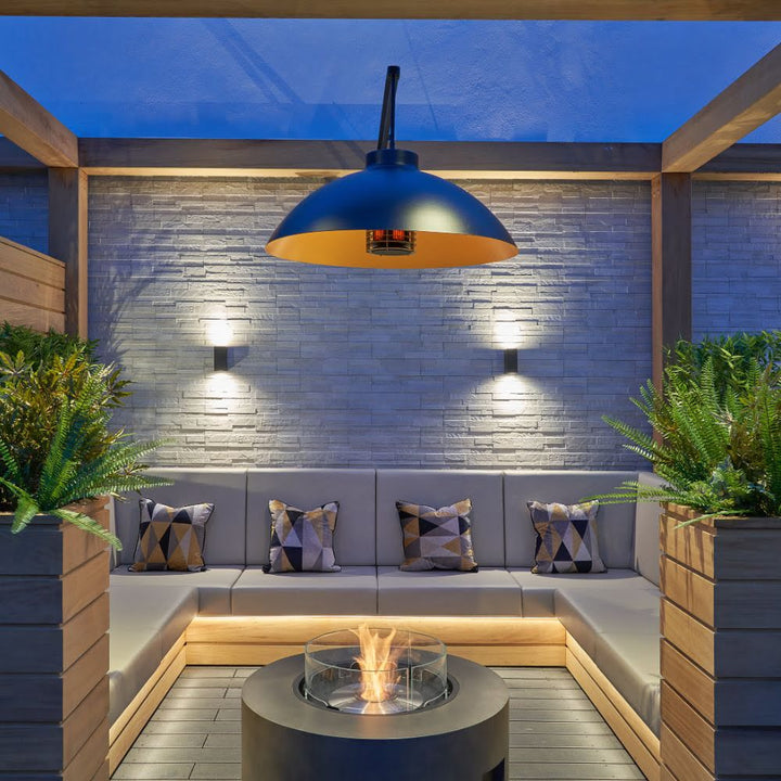 Ark 40 Ethanol Fire Pit Table Lounge Pendant