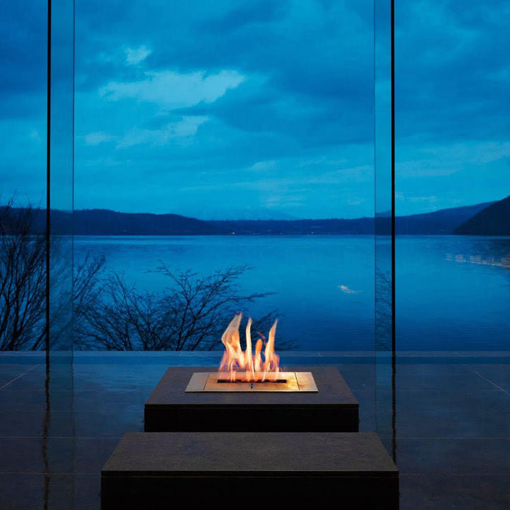 BK5 Ethanol Burner Insert Blue Twilight View