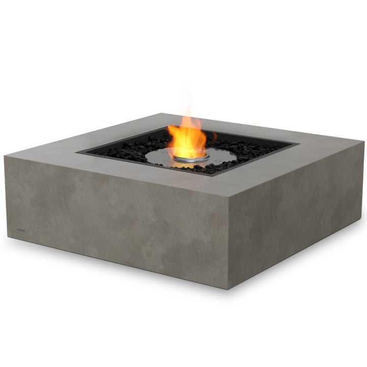 Base 40 Ethanol Fire Pit Table Natural Stainless Steel Burner