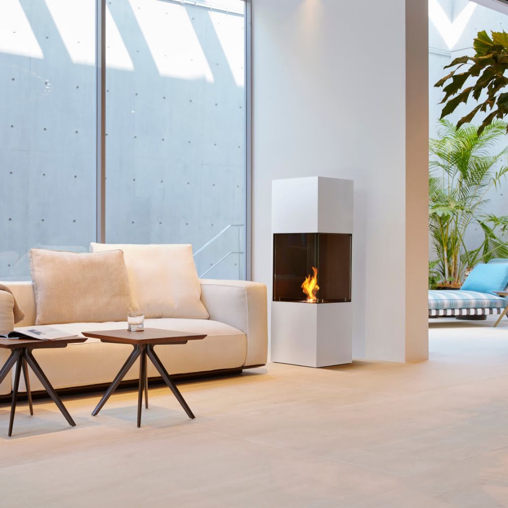 Be Ethanol Fireplace Open Living