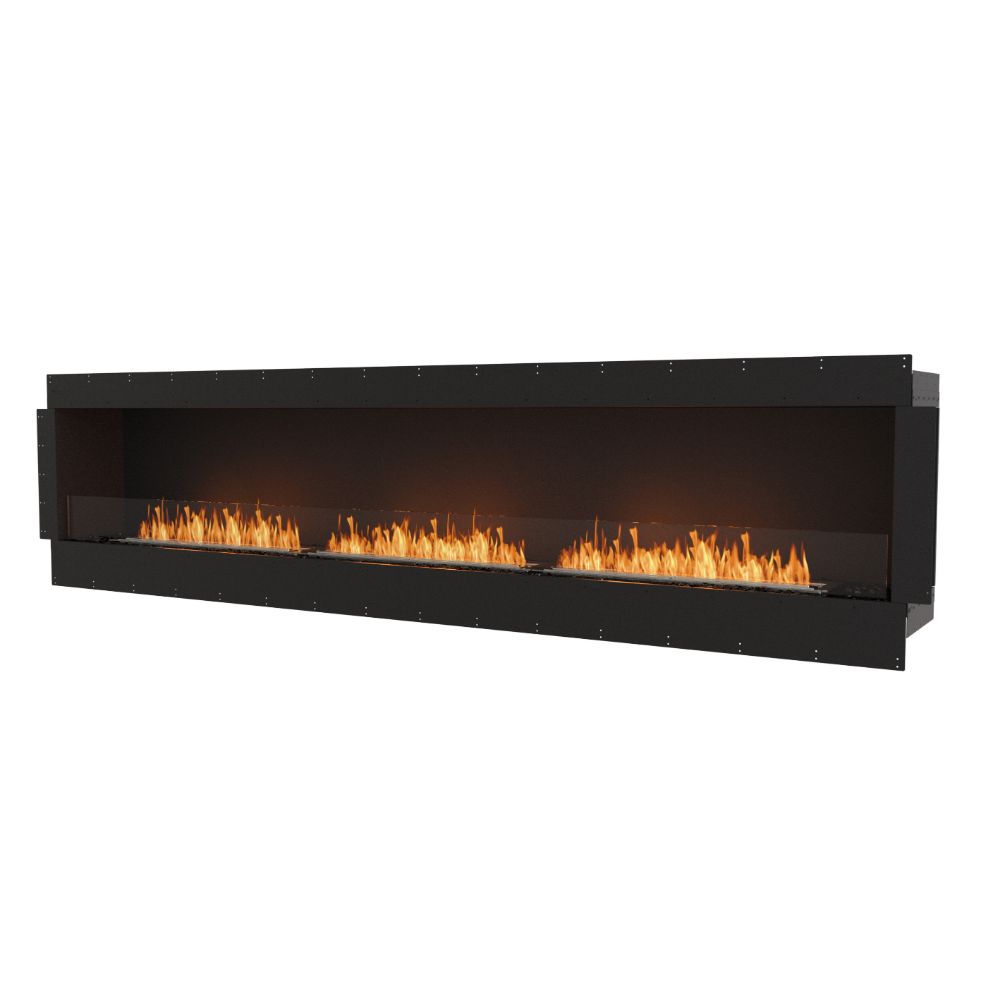 Flex 122SS Single Sided Ethanol Fireplace Insert flange side