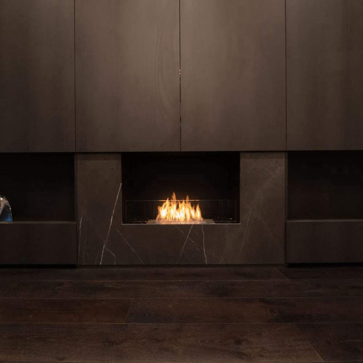 Flex 18SS Single Sided Ethanol Fireplace Insert Intimate Seating