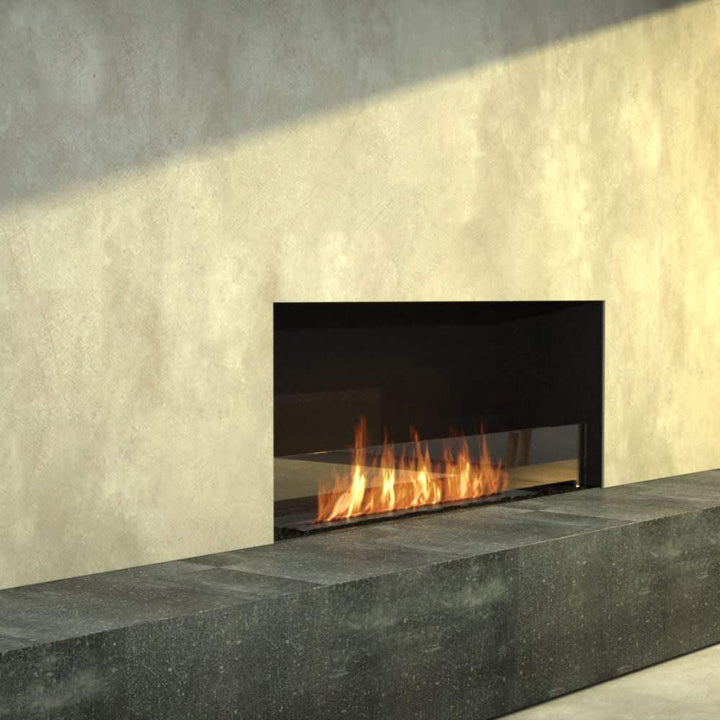 Flex 18SS Single Sided Ethanol Fireplace Insert Minimalist Concrete