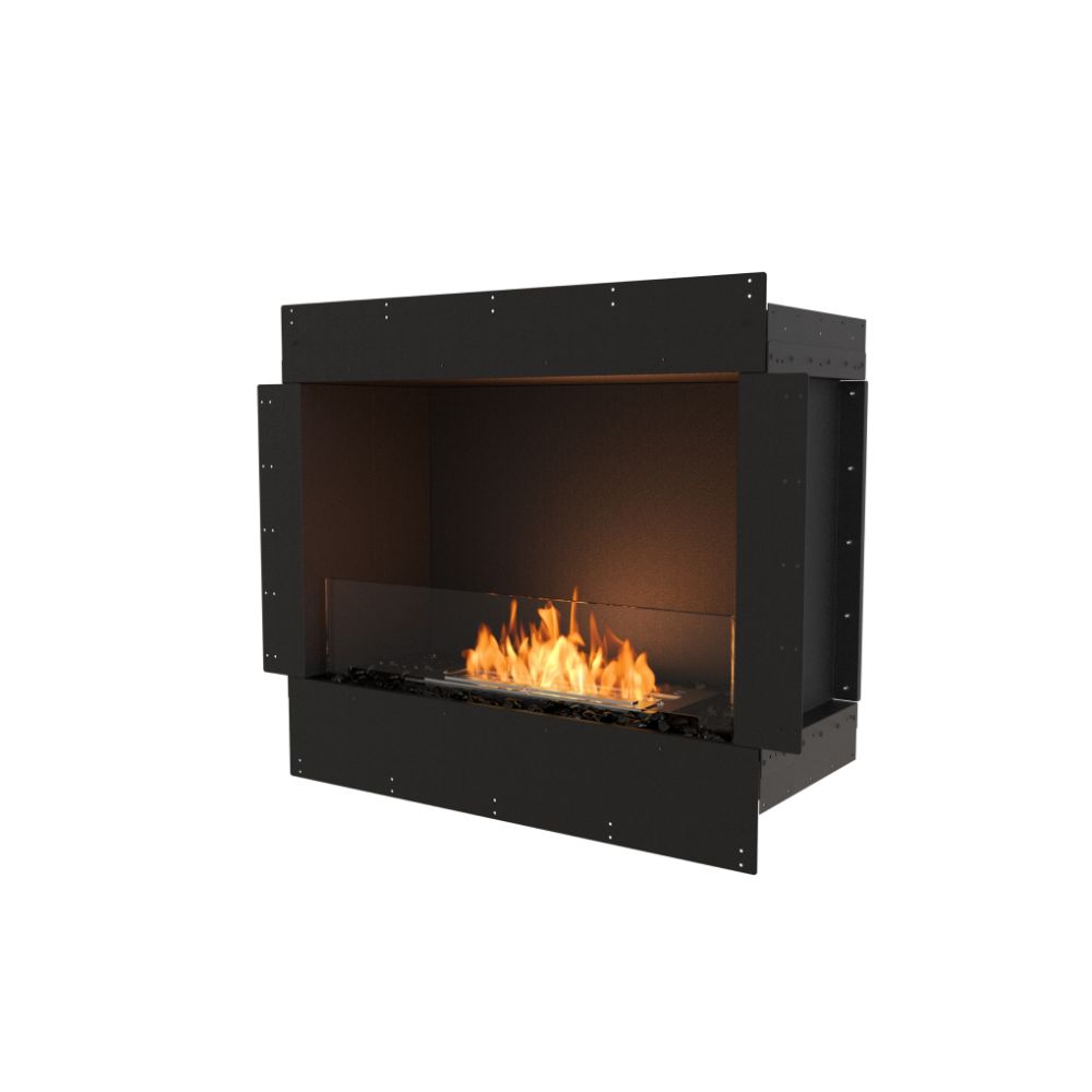 Flex 32SS Single Sided Ethanol Fireplace Insert Flange Side