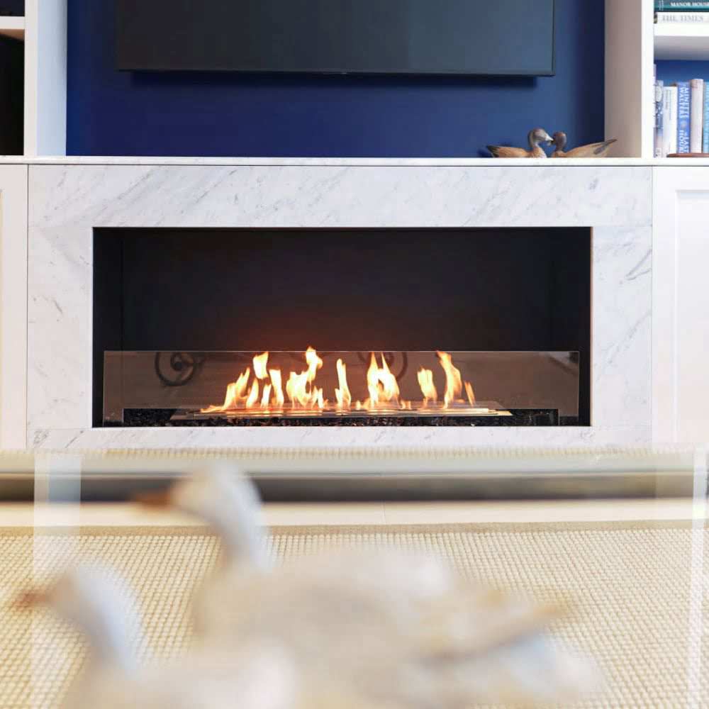 Flex 50SS Single Sided Ethanol Fireplace Insert Chic Living Space