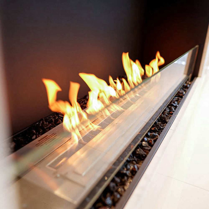 Flex 50SS Single Sided Ethanol Fireplace Insert Close Up