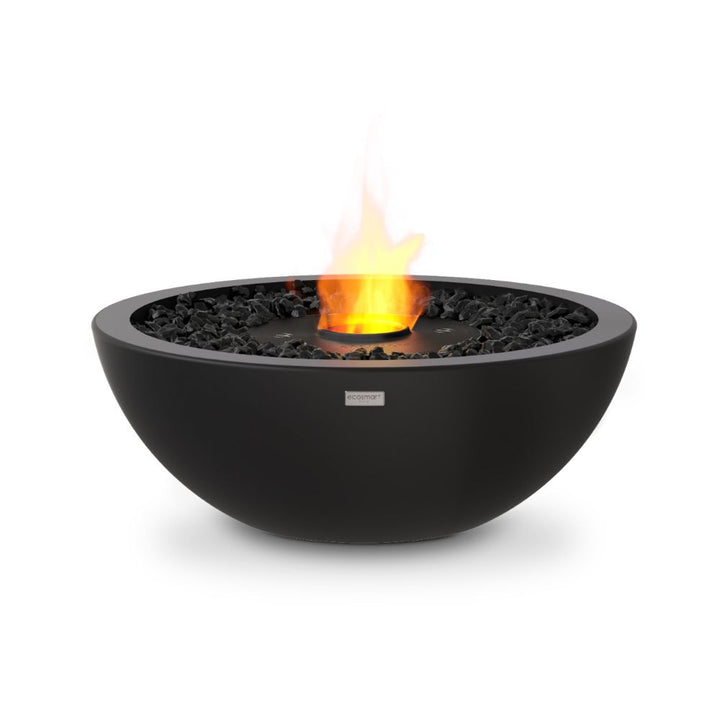 Mix 600 Ethanol Fire Pit Bowl Graphite Black Burner