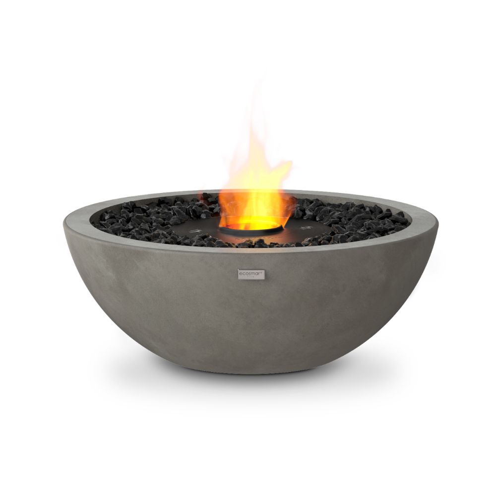 Mix 600 Ethanol Fire Pit Bowl Natural Black Burner