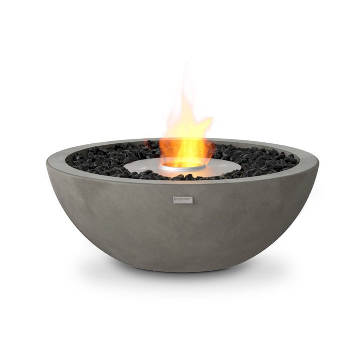 Mix 600 Ethanol Fire Pit Bowl Natural Stainless Steel Burner