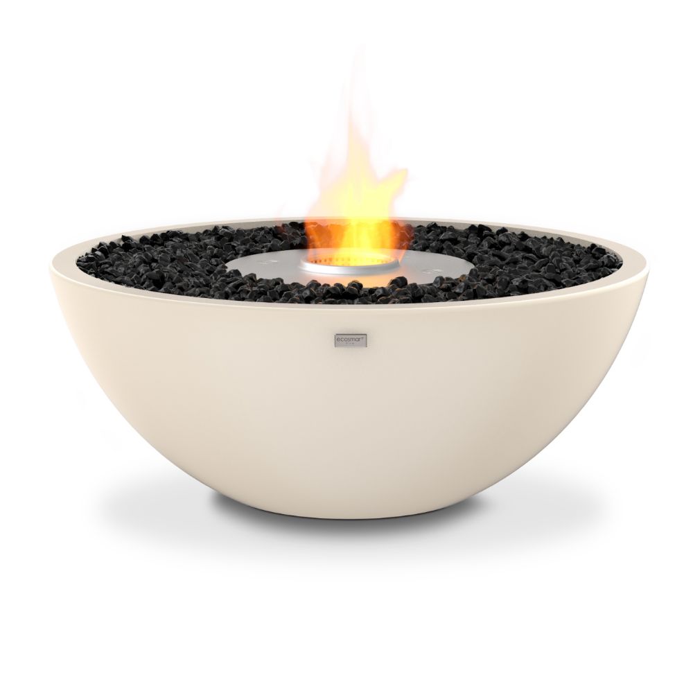 Mix 850 Ethanol Fire Pit Bowl Graphite Stainless Steel Burner