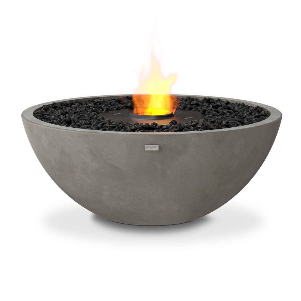 Mix 850 Ethanol Fire Pit Bowl Natural Black Burner