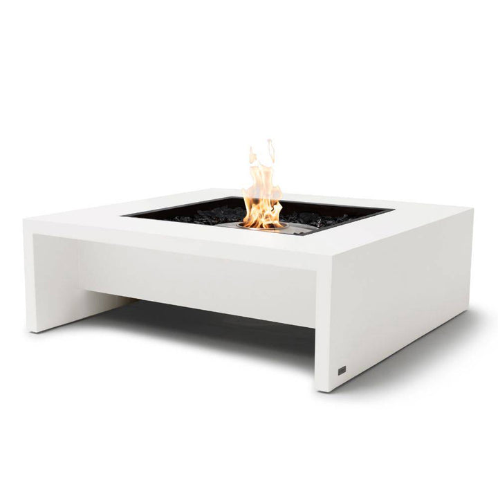Mojito 40 Ethanol Fire Pit Table Bone Stainless Steel Burner