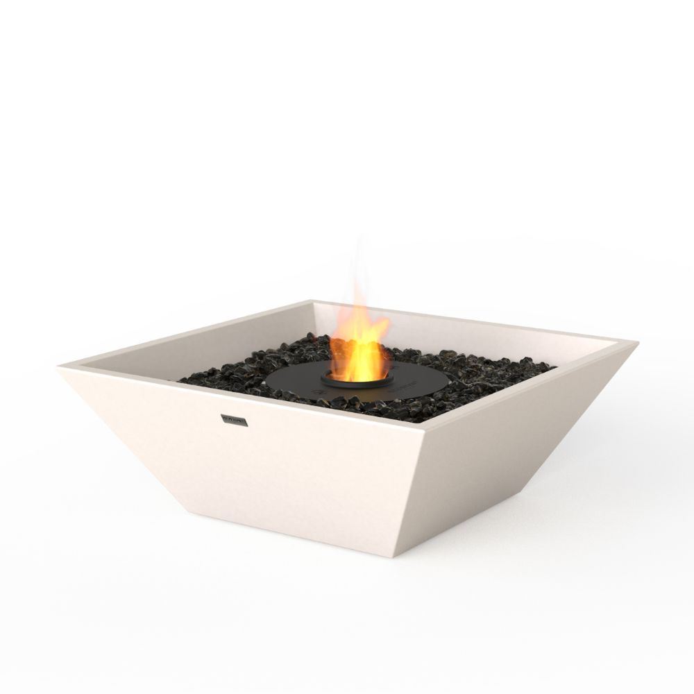 Nova 600 Ethanol Fire Pit Bone Black Burner