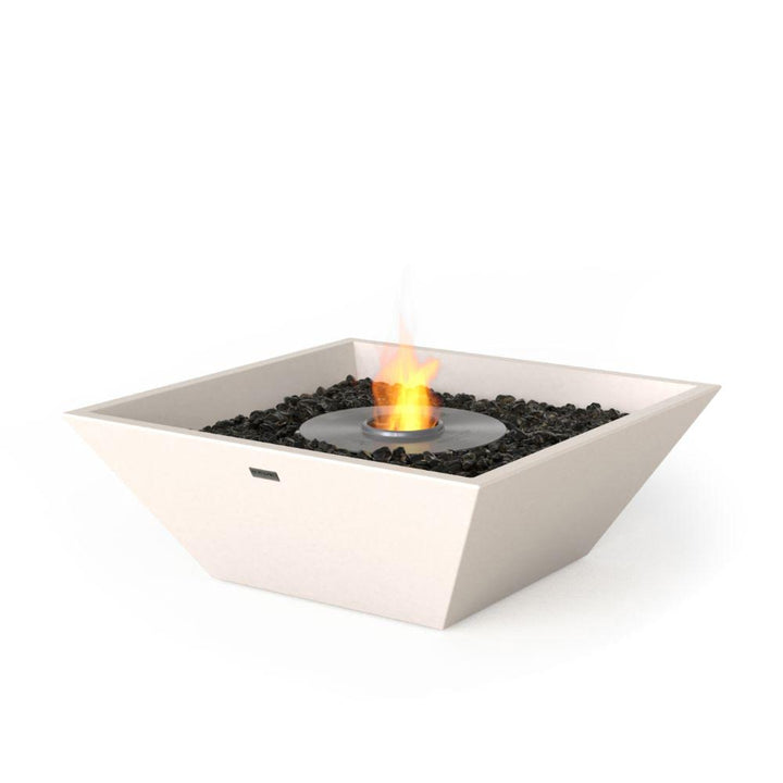 Nova 600 Ethanol Fire Pit Bone Stainless Steel Burner