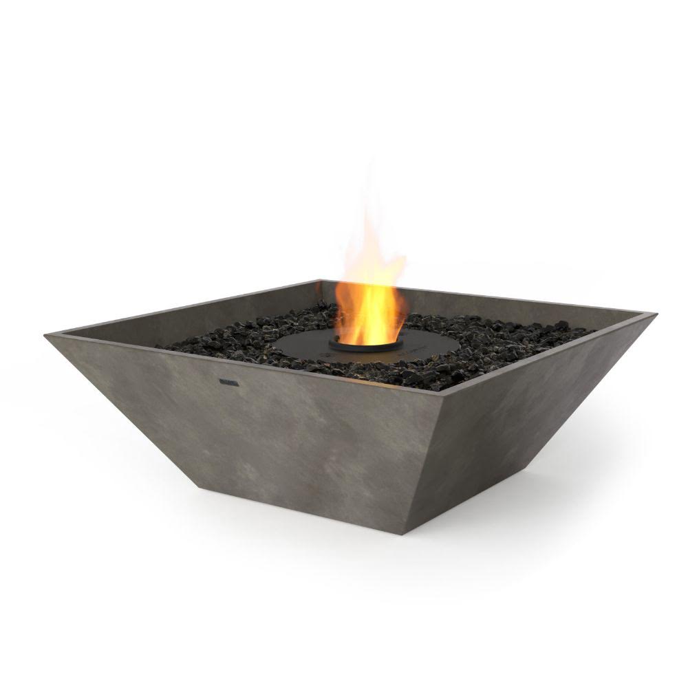 Nova 850 Ethanol Fire Pit Natural Black Burner