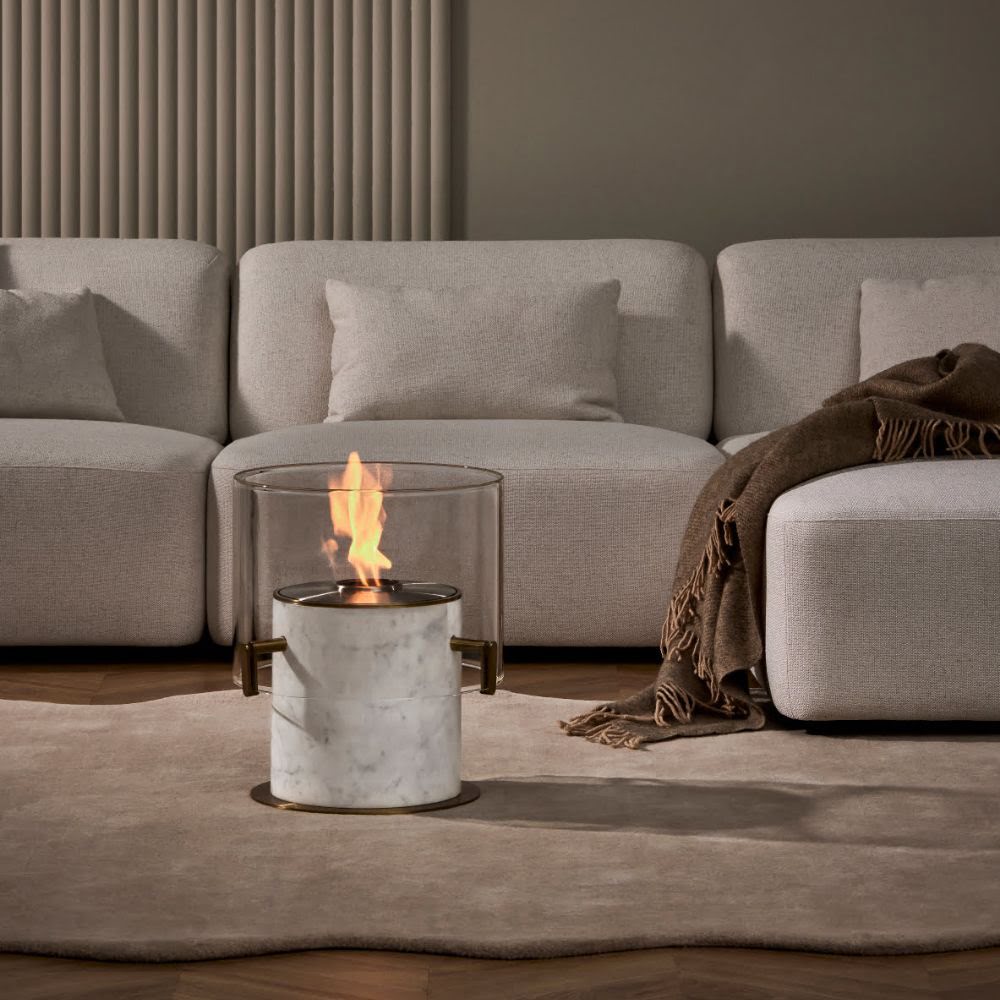 Pillar 3L Low Ethanol Fireplace Living Room