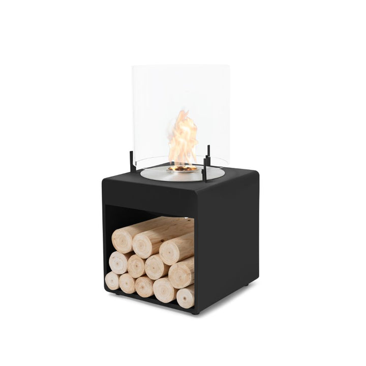 Pop 3L Low Ethanol Fireplace Black Stainless Steel Burner