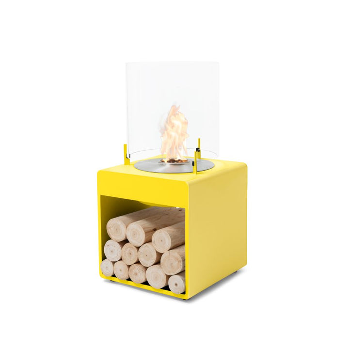 Pop 3L Low Ethanol Fireplace Yellow Stainless Steel Burner