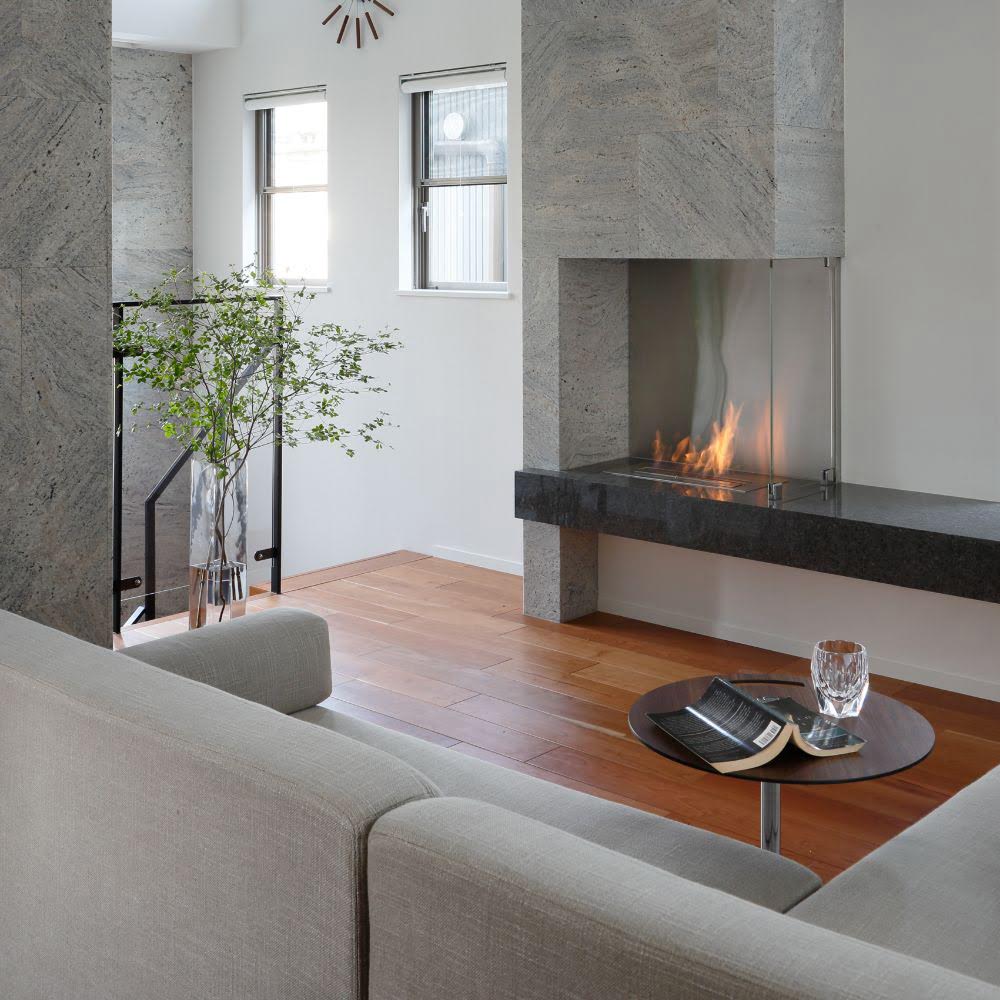 XL500 Ethanol Burner Insert Minimalist Interior Warmth