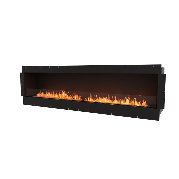 flex 104ss single sided ethanol fireplace insert flange side