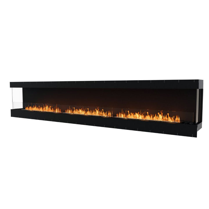 flex 158by ethanol bay fireplace insert flange side