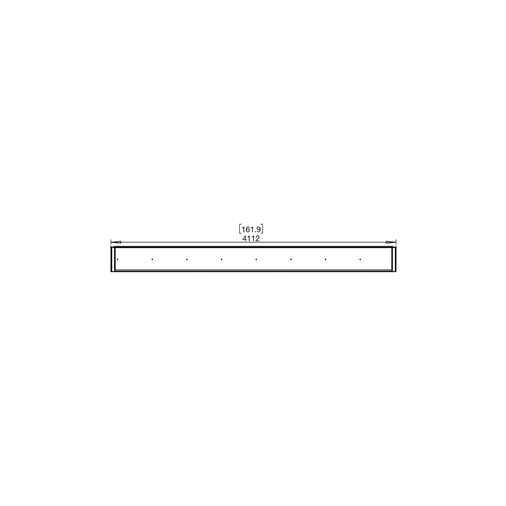 flex 158by ethanol bay fireplace insert technical drawing top