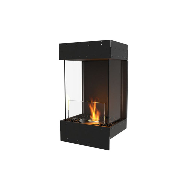 flex 18by ethanol bay fireplace insert flange side