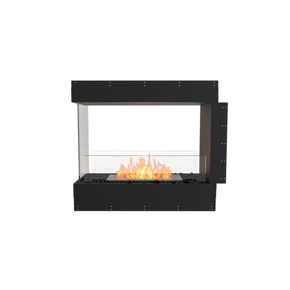 flex 32pn peninsula ethanol fireplace insert flange