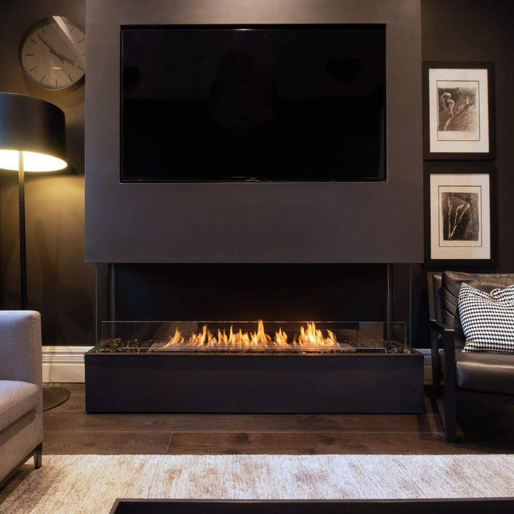 Flex 42 by bay ethanol fireplace insert Urban Living Room with Ethanol Fireplace