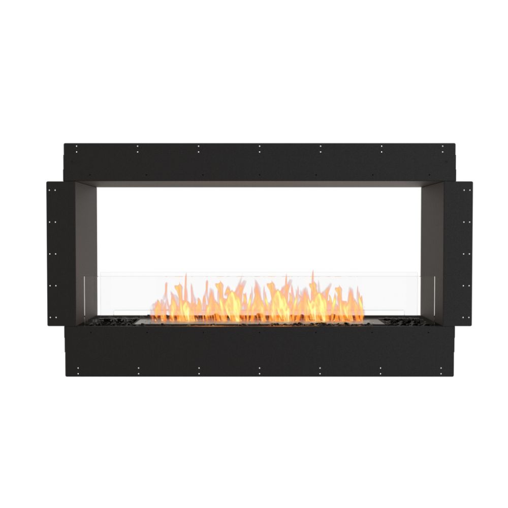 flex 50db double sided ethanol fireplace insert flange