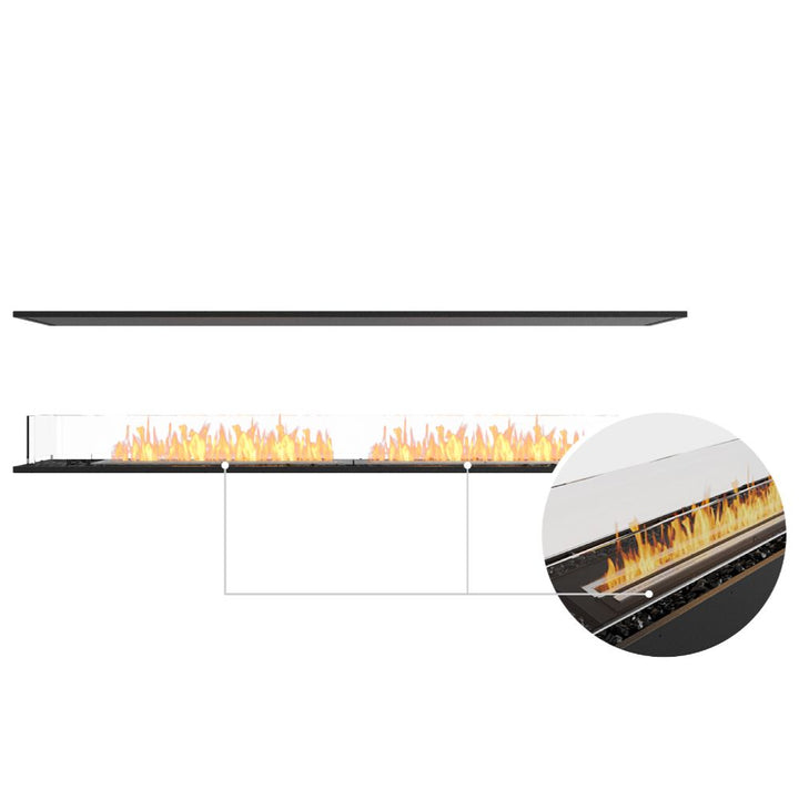 Flex 86IL Island Ethanol Fireplace Insert
