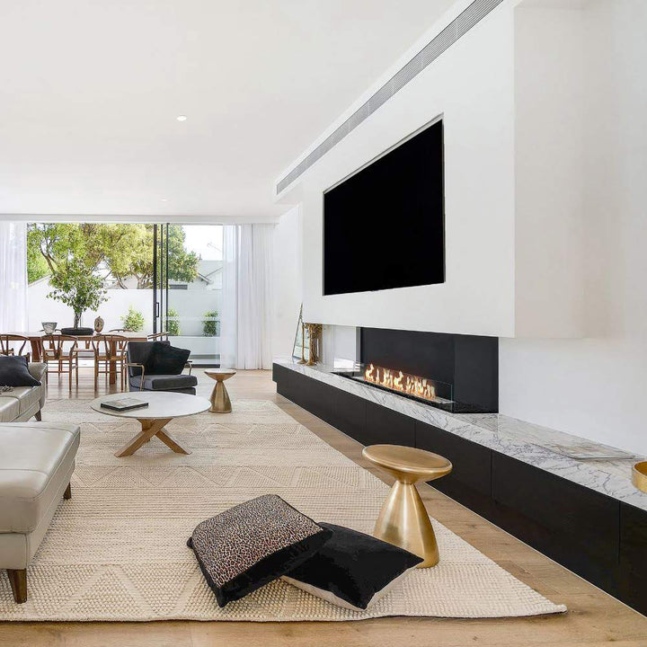 flex 86by bay ethanol fireplace insert Brighton Modern Open Space 1