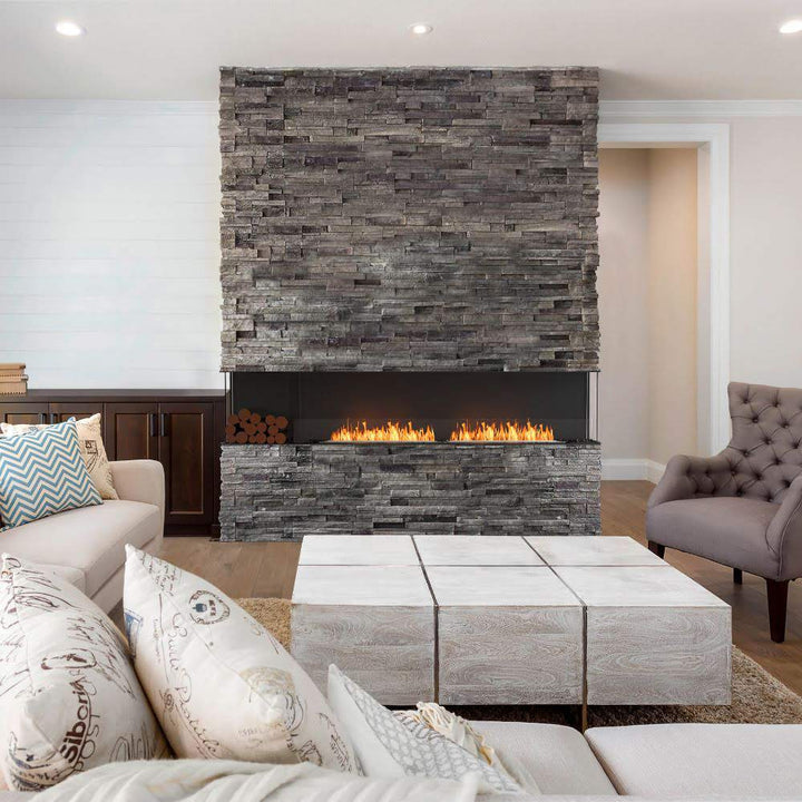 flex 86by bay ethanol fireplace insert Large Room Elegant Design