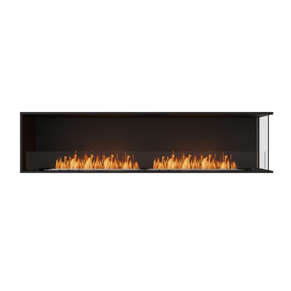 flex 86rc right corner ethanol fireplace insert